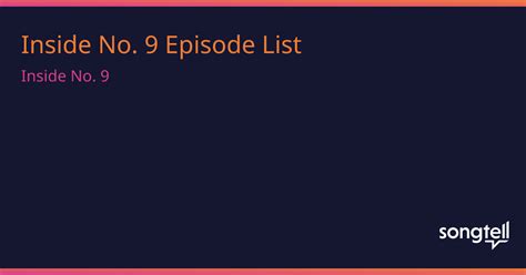 inside no 9 episode list